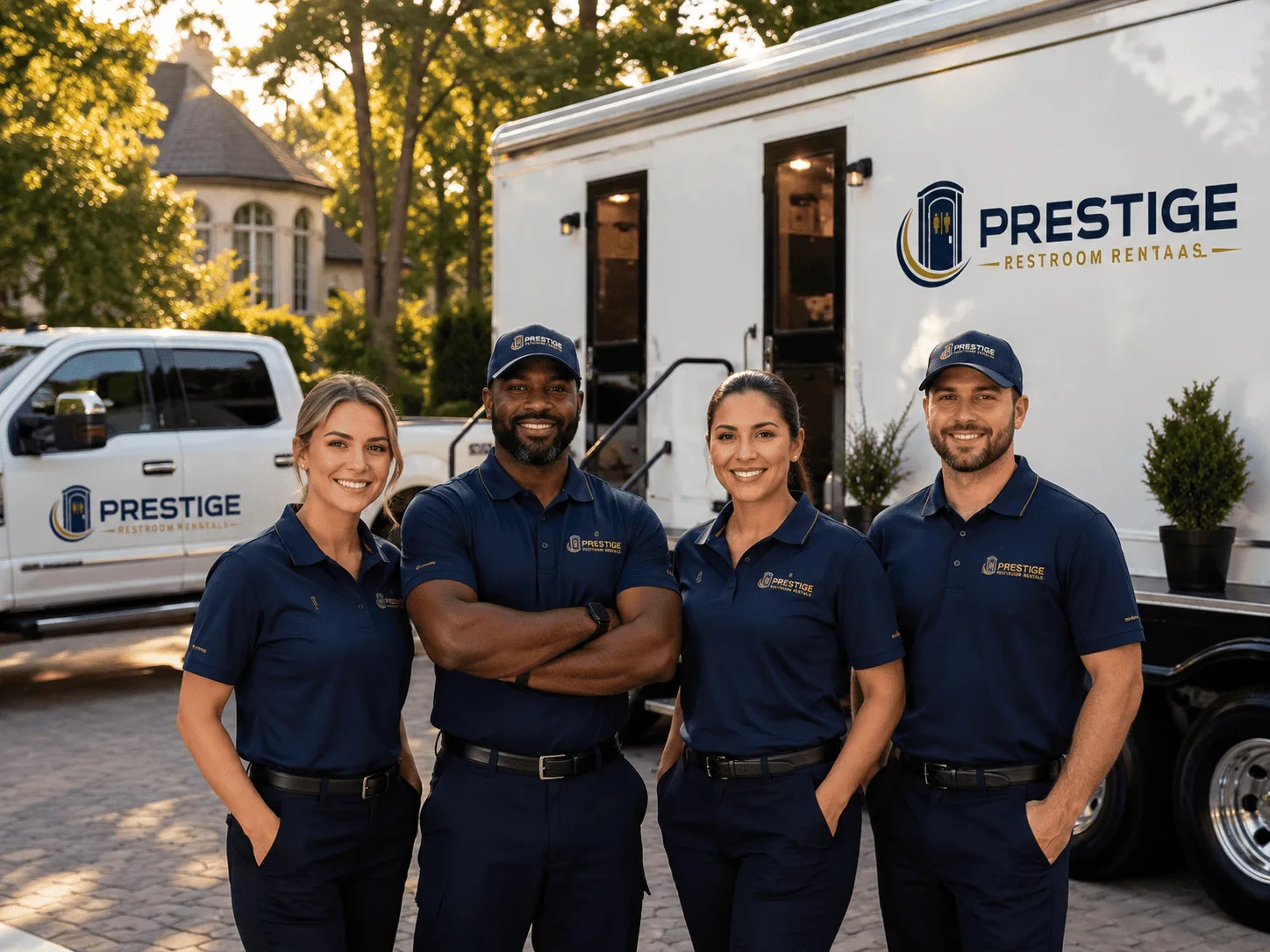 Trusted Luxury Portable Restrooms company in Des Arc, MO